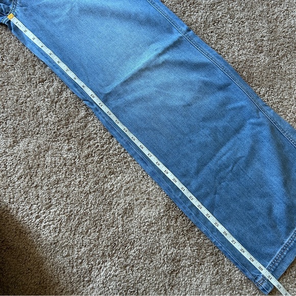 Hidden Nori High-Rise Extra Wide Leg Drawstring Blue Denim Jeans NWT Size 25 - Picture 9 of 11